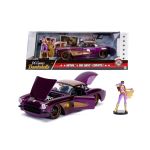 Masinuta Chevrolet Corvette 1957 Batgirl DC Comics, scara 1:24