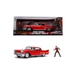 Macheta metalica Cadillac 1958 cu Freddy Krueger, scara 1:24