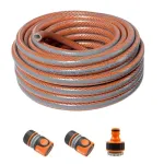 Furtun de gradina, 6 straturi, antirasucire, 1/2", 20 m, cuple, adaptor, Richmann Exclusive (148085) GartenVIP DiyLine