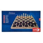 Joc de șah din lemn Deluxe, tablă 29x29 cm, pentru 2 jucători