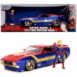 Mașinuță metalică Captain Marvel Ford Mustang Mach 1 1973, scara 1:24