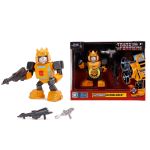 Figurină Transformers Bumblebee G1 din metal, cu lumini și accesorii