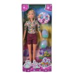 Papusa Steffi Love in expeditie cu oua de dinozaur, 29 cm