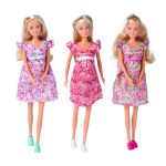 Papusa Steffi Love insarcinata cu bebelus surpriza si accesorii