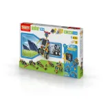 Set de construit vehicule solare Engino, 282 piese, 6+ ani