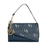 Geantă de înfășat pliabilă Lara Navy Clevamama, compactă