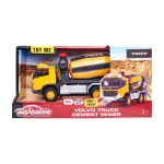 Betonieră Volvo Majorette 19 cm cu lumini, sunete și piese metalice