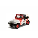 Mașinuță metalică Jurassic World Jeep Wrangler 1992, scara 1:24