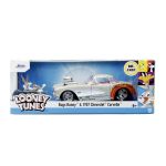 Masinuta metalica Bugs Bunny Chevrolet Corvette 1957, scara 1:24