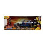 Macheta metalica Mazda RX-7 Naruto cu figurina Kakashi, scara 1:24