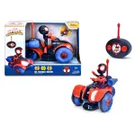 Masinuta RC Miles Morales Techno Racer cu telecomanda, scara 1:24