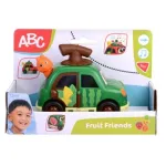 Mașinuță Pepene Fruit Friends ABC, muzicală, 12 cm, 1 an+
