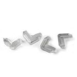 Aparatori transparente pentru colturile meselor din sticla REER 4904