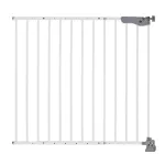 Poartă de siguranță pentru copii REER T-GATE, 77-110 cm, alb