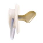 Set 2 suzete ortodontice NIP Family din latex natural, 5-18 luni