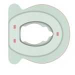 Set 3 protectii igienice pentru toaleta, copii si adulti, Reer