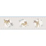 Bordura autoadeziva decorativa Bambi 5 m pentru perete, vinil