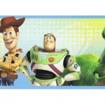 Bordură autoadezivă pentru perete Toy Story, 5 m, vinil reutilizabil