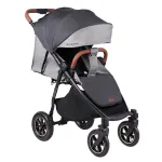 Carucior sport pliabil Coletto Nevia Grey, roti mari gonflabile