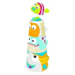 Jucărie de baie tip fântână ESCABBO cu 4 cănițe colorate, 18 luni+