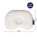 Perna antiplagiocefalie pentru bebelusi Clevamama cu ClevaFoam