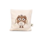 Pernuta termica anticolici BIO cu seminte de in si husa lavabila, bufnita