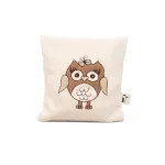 Pernuta termica anticolici BIO cu seminte de in si husa lavabila, bufnita