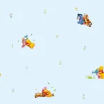 Tapet pentru camera copiilor Winnie the Pooh, 10 x 0,52 m
