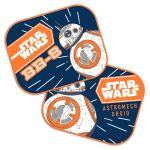 Set 2 parasolare auto Star Wars BB-8 cu ventuze, 44 x 35 cm