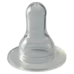 Set 2 tetine Cherry din silicon moale pentru biberoane standard, S, 0+ luni