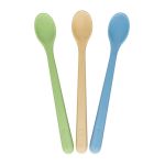 Set 3 lingurite colorate cu coada lunga pentru bebelusi, 4+ luni, nip 37079