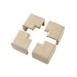 Set 4 protecții XL pentru colțuri mobilier Clevamama, siguranță copii
