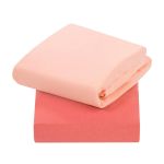 Set 2 cearceafuri cu elastic pentru patut 140x70 cm Clevamama