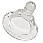 Tetine ortodontice din silicon pentru biberoane wide, debit mare L, 0+ luni, Nip