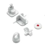 Incuietoare magnetica Reer pentru sertare si usi de dulap, alba