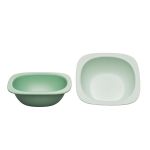 Set 2 castroane pentru copii NIP Eat Green din plastic bio, 4+ luni