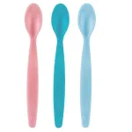 Set 3 lingurite termosensibile pentru bebelusi 3+ luni Reer MagicSpoon