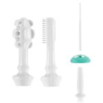 Set periute de dinti din silicon pentru bebelusi 0+ luni Reer BabyCare