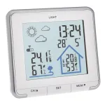 Stație meteo wireless TFA LIFE cu senzor extern inclus, albă