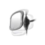 Oglinda auto pentru bebelusi cu LED si telecomanda, Reer BabyView