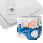 Protectie saltea bebelusi 70x140 cm impermeabila 3D AirCuddle Top Safe