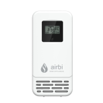 Senzor wireless temperatura si umiditate cu LCD AirBi BI1010, alb