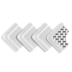 Set 4 protectii colturi copii din spuma poliuretan cu banda 3M Reer