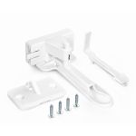 Set sigurante pentru sertare copii Reer, 2 bucati, alb, montaj adeziv sau surub