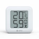 Termohigrometru digital de camera AirBi SMILE, LCD, memorie, magnet