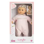 Papusa bebelus Corolle Manon 30 cm cu corp moale si ochi adormiti