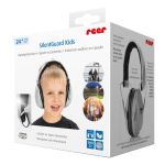 Casti antifonice pentru copii Reer SilentGuard Kids SNR 27, gri, 5+ ani