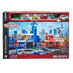 Set de salvare Majorette Creatix cu stație, rampă și 5 vehicule