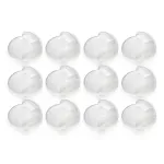 Set 12 protectii universale pentru colturi mobilier, transparente, Reer