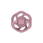 Set 2 suzete Nip Cherry Girl din latex natural, tetina rotunda, 6+ luni